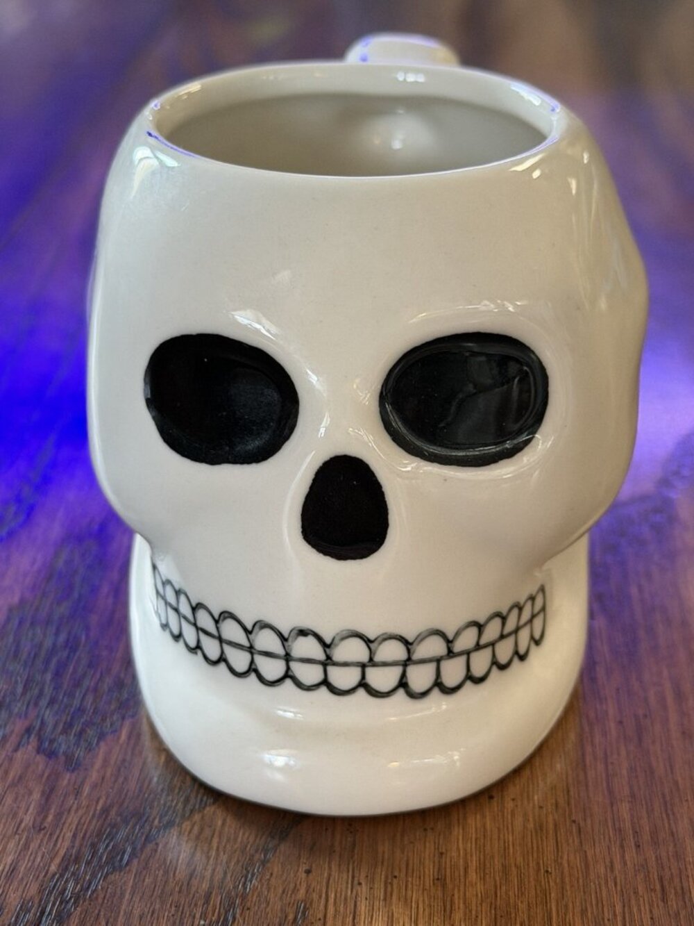 Crofton Stoneware Skull‎ Coffee Mug 11 Fl Oz Mug Halloween